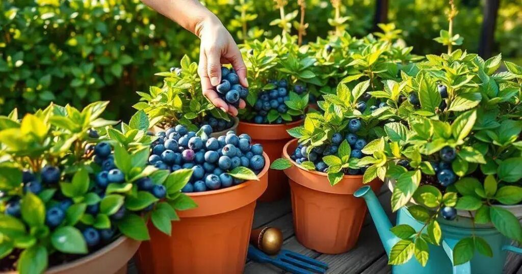 Growing Delicious Blueberries in Containers: A Step-by-Step Guide