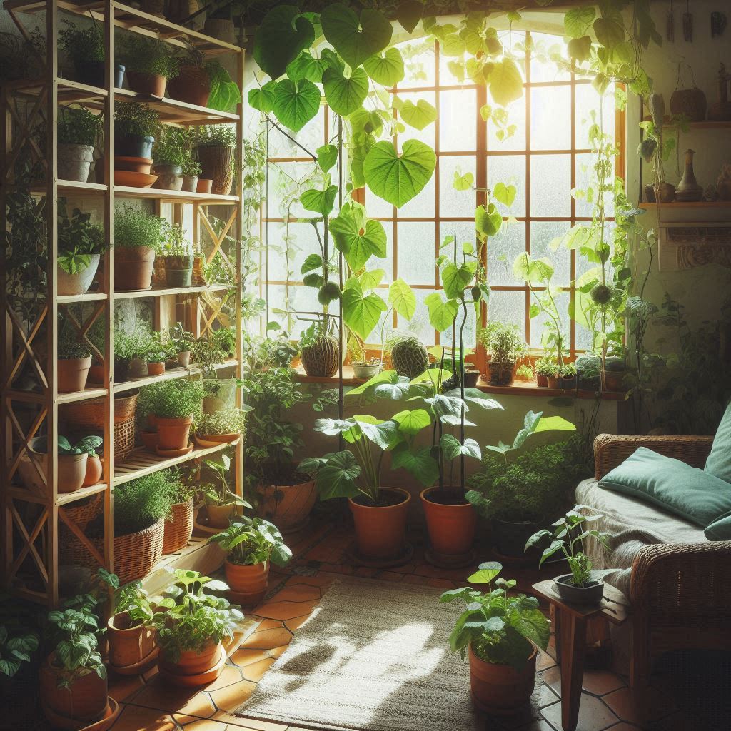 how to grow cucumbers indoors