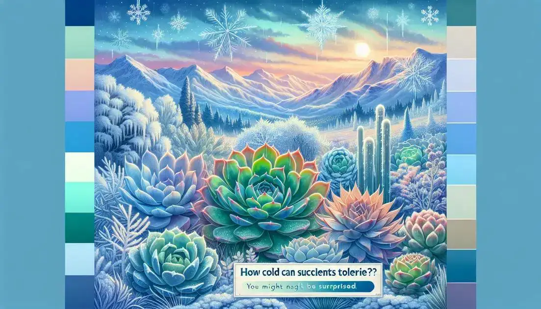 How Cold Can Succulents Tolerate? You Might Be Surprised!